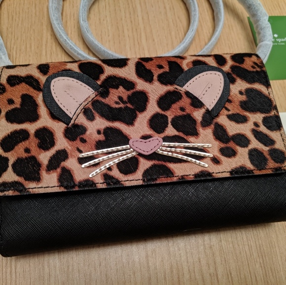 NWT Kate Spade New York Run Wild Leopard Crossbody - Picture 5 of 5